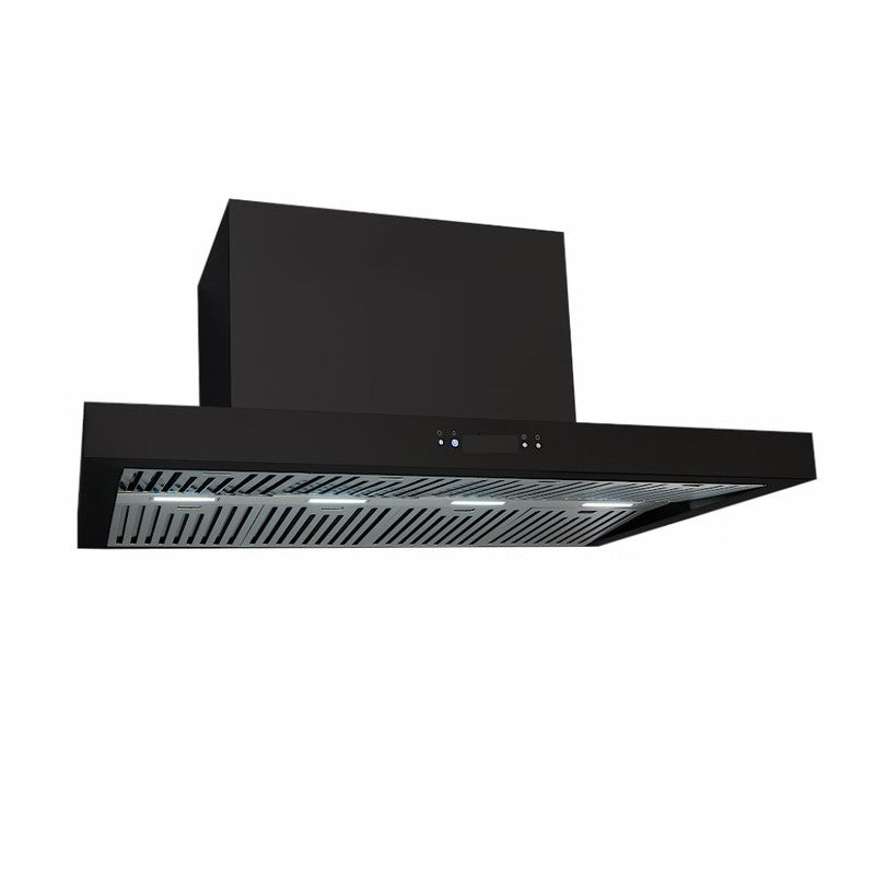 Grill King 120CM Commercial BBQ Rangehood Black Stainless Steel Grill King Outdoor BBQ Kitchens