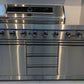 L Shape 304SS Hurricane BBQ Inc 3DR Fridge, 118L Fridge,30” Pizza Oven, 150CM 304SS Rangehood, Rotisserie & Covers