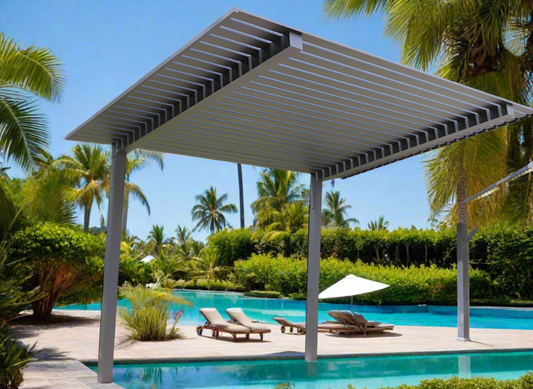 DIY Aluminum Gazebo 3M x 4M - GazeboMate Pool Pavilion