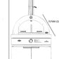 22” Gas Pizza Oven Module: Rockpool White Inc Pizza Oven, Trolley, Cabinet Shelves, Castors, Twin Pizza Level, Pizza Peel