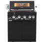 Rockpool 4 Burner + Rear Infrared BBQ Kitchen (BBQ Only Fridge Sink Sold Seperate) - LPG Inc Rotisserie & BBQ Cover