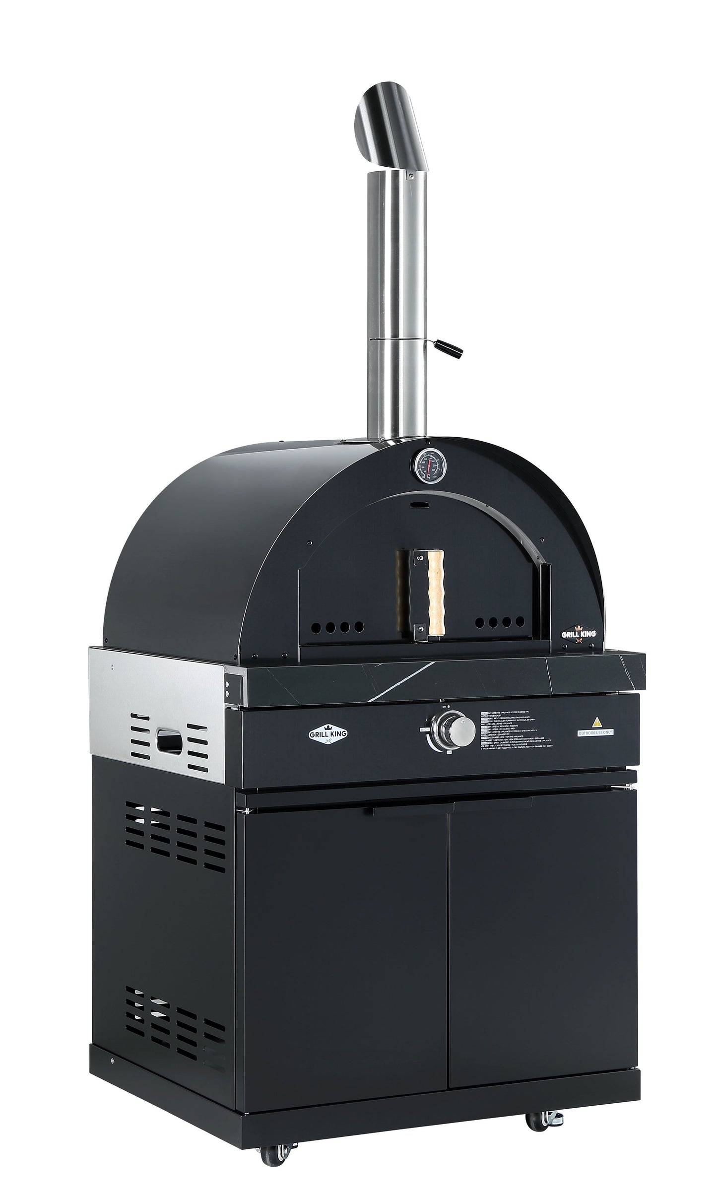 Ultimate BBQ Package Inc Rockpool 6 Burner + Wok BBQ, Smoker Kamado, Gas Pizza Oven, 2DR Fridge & Draw Unit