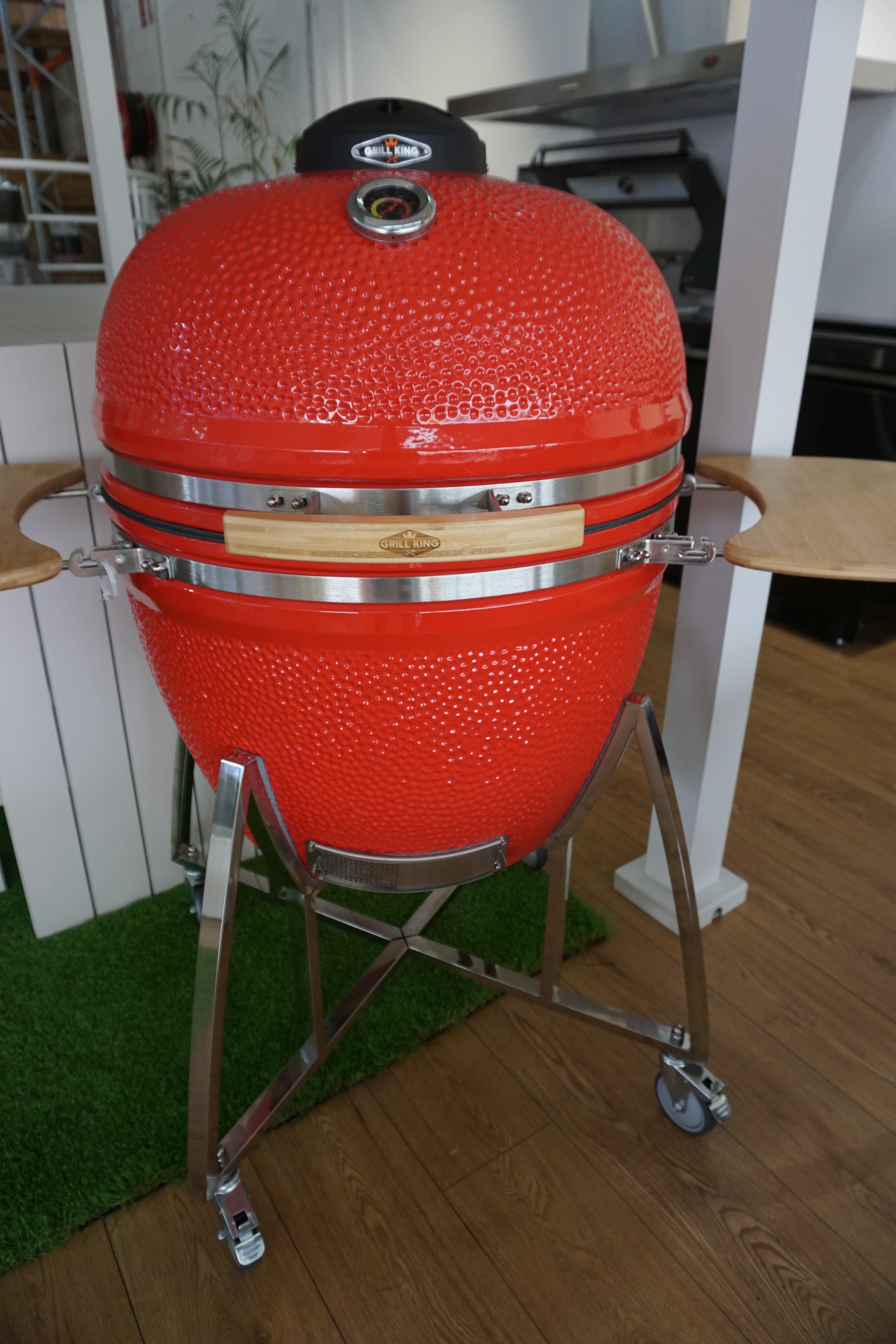 Kamado professional ceramic charcoal grill hotsell