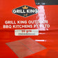 304 SS Grill Plate 35CM x 45CM Suits Grill King BBQs | Stainless Steel Grill Plate