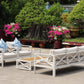 ElegaLounge 5-Piece Modern Outdoor Sofa Set with Convertible 3-Seater Day Bed