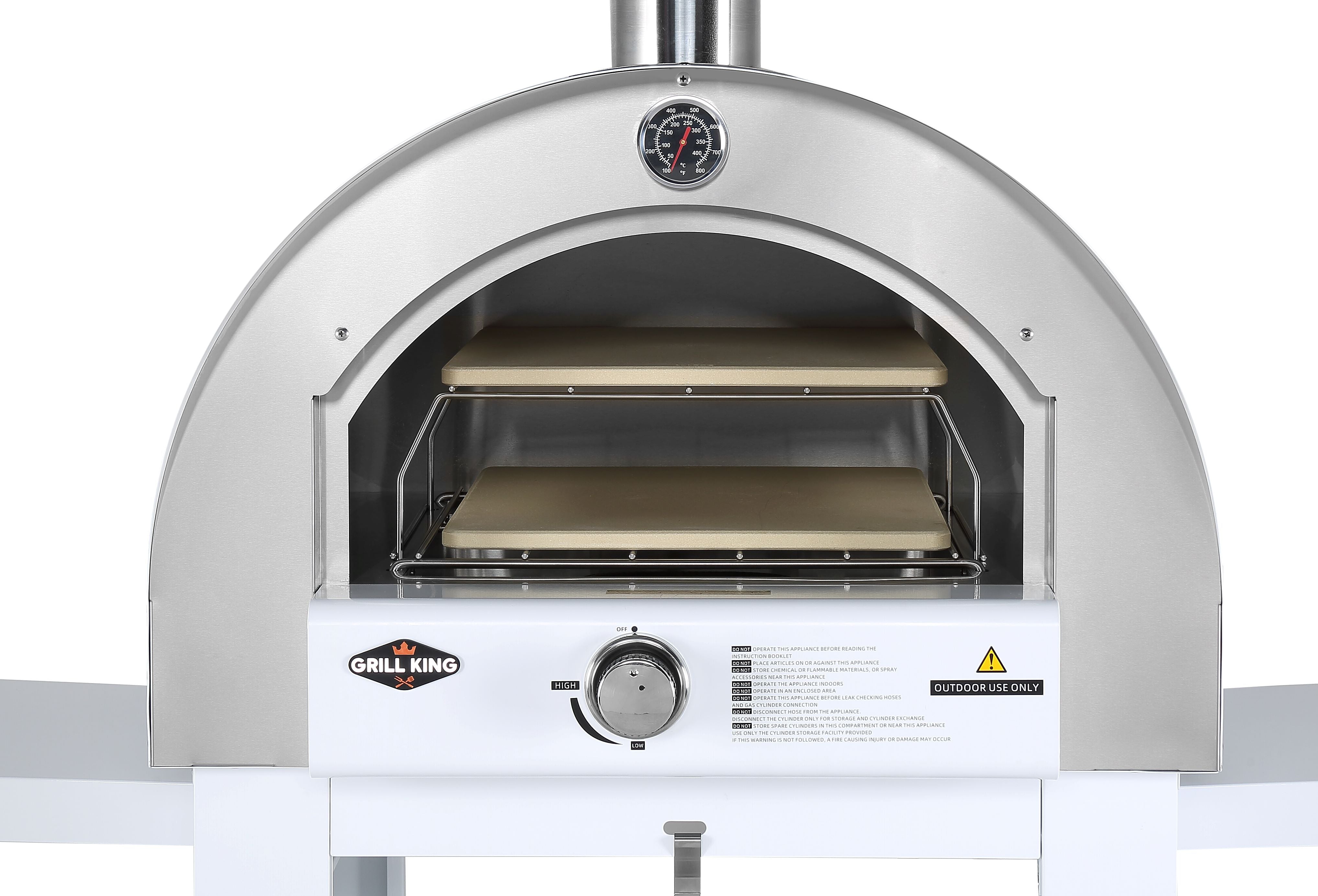 Pizza oven for gas grill hotsell