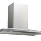 90cm Slimline Canopy Range Hood With On-Board Motor in S/Steel